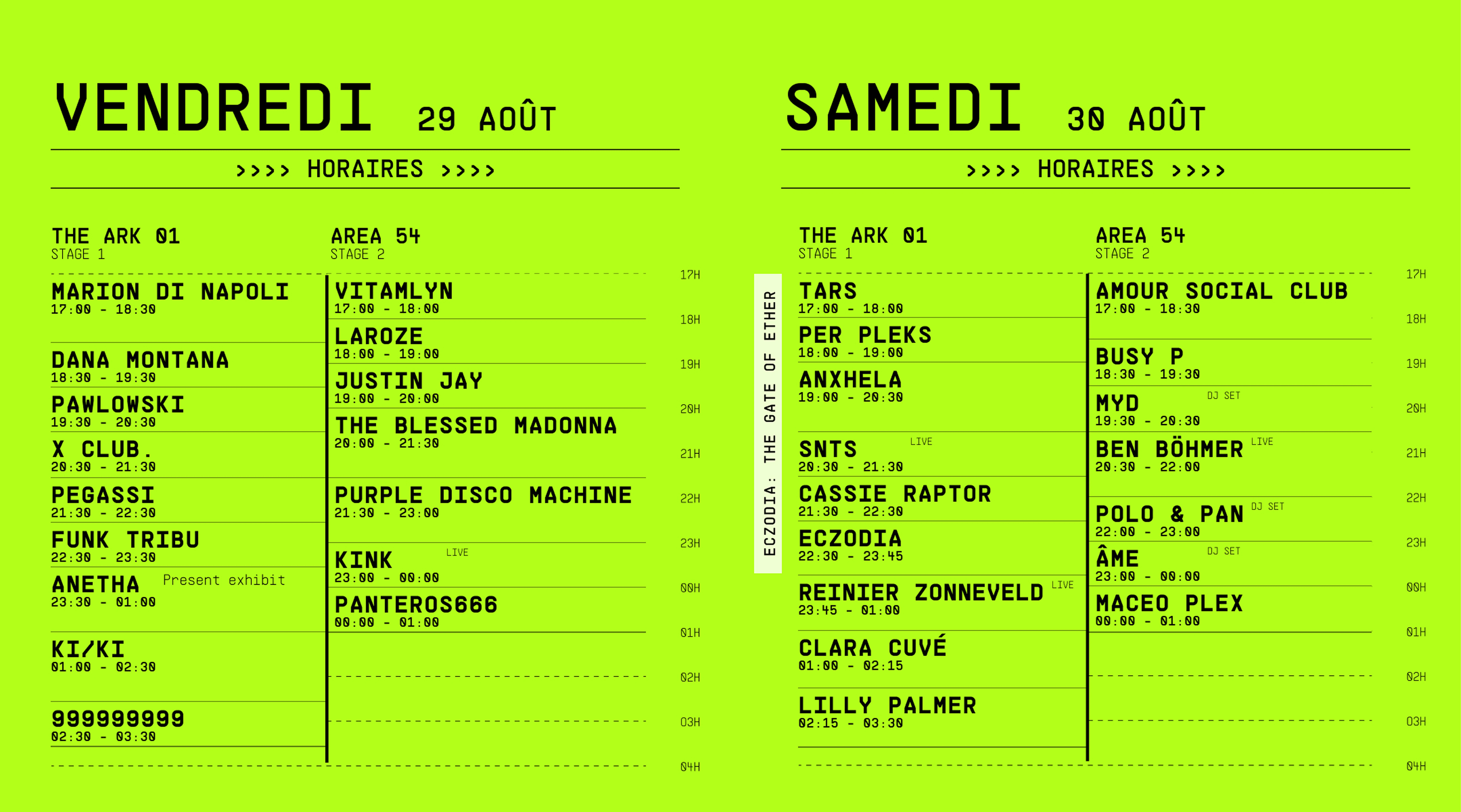 Line up
